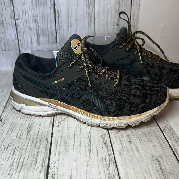ASICS Women's GT-2000 8 size 9.5 Black 1012A940 Tokyo Laces Black - Picture 6 of 11